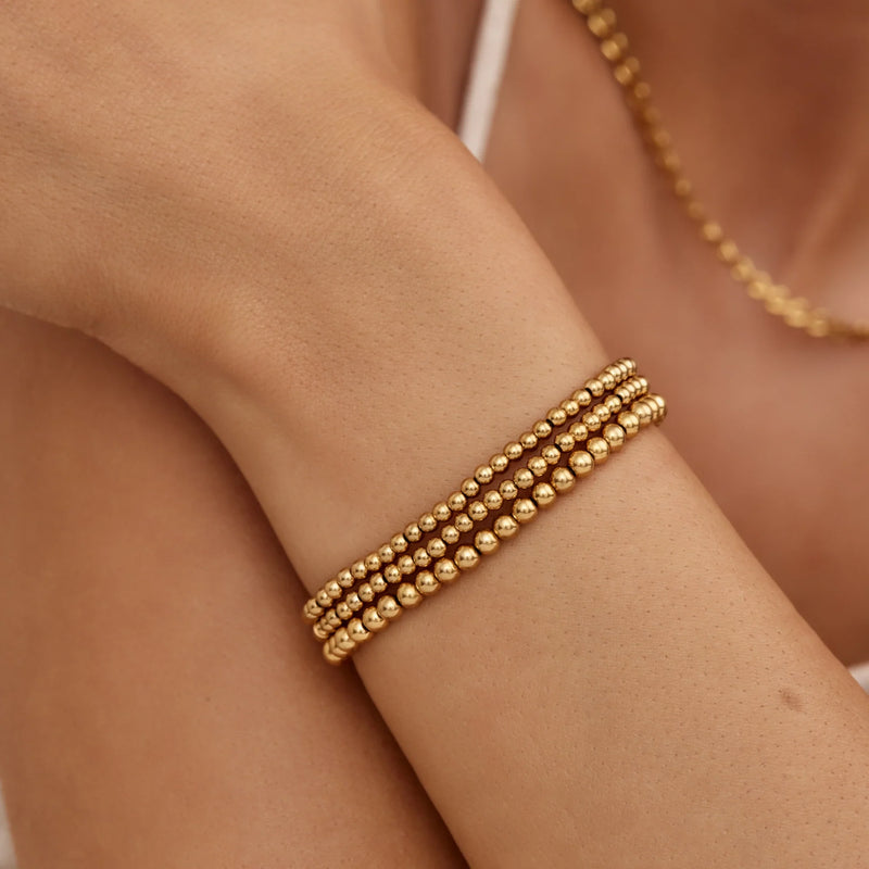 Bracelets Trio Perlé — vue 2