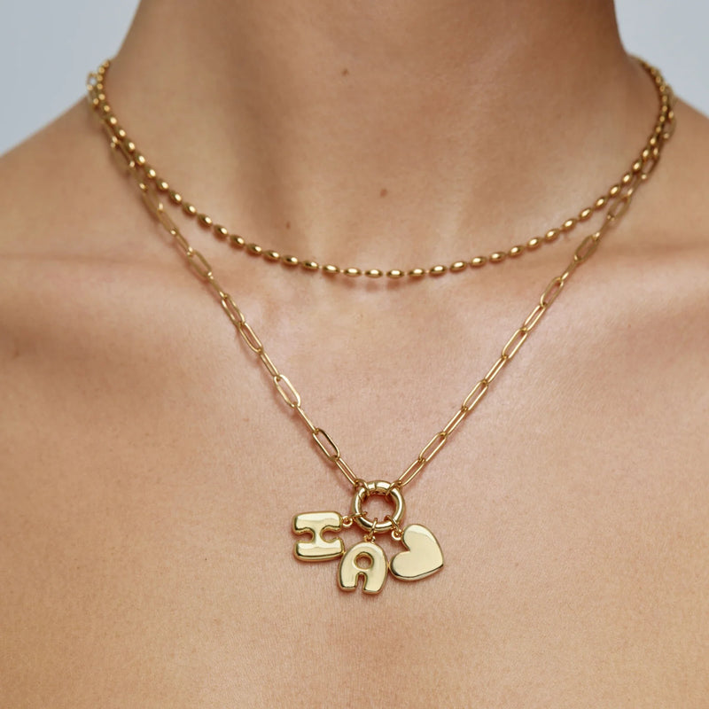 Collier Lettres Amoureuses — vue 2