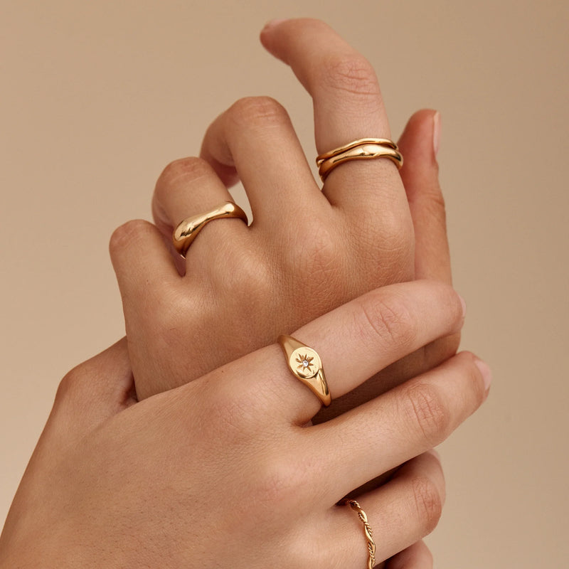 Bague Vague Libre — vue 2