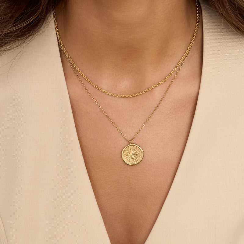 Collier Boussole Vagabonde — vue 2