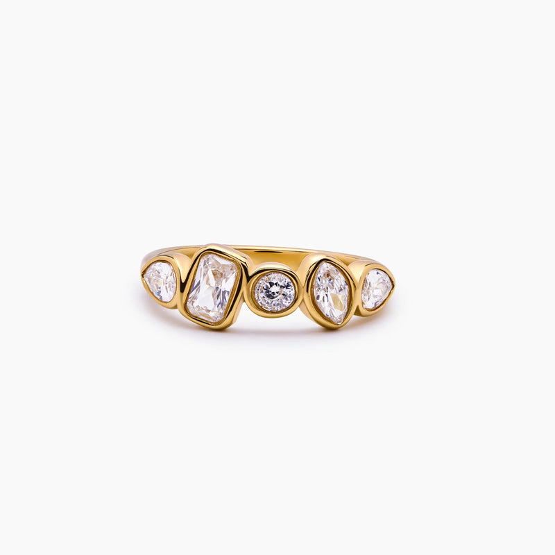 Bague Éclats Mêlés — vue 1