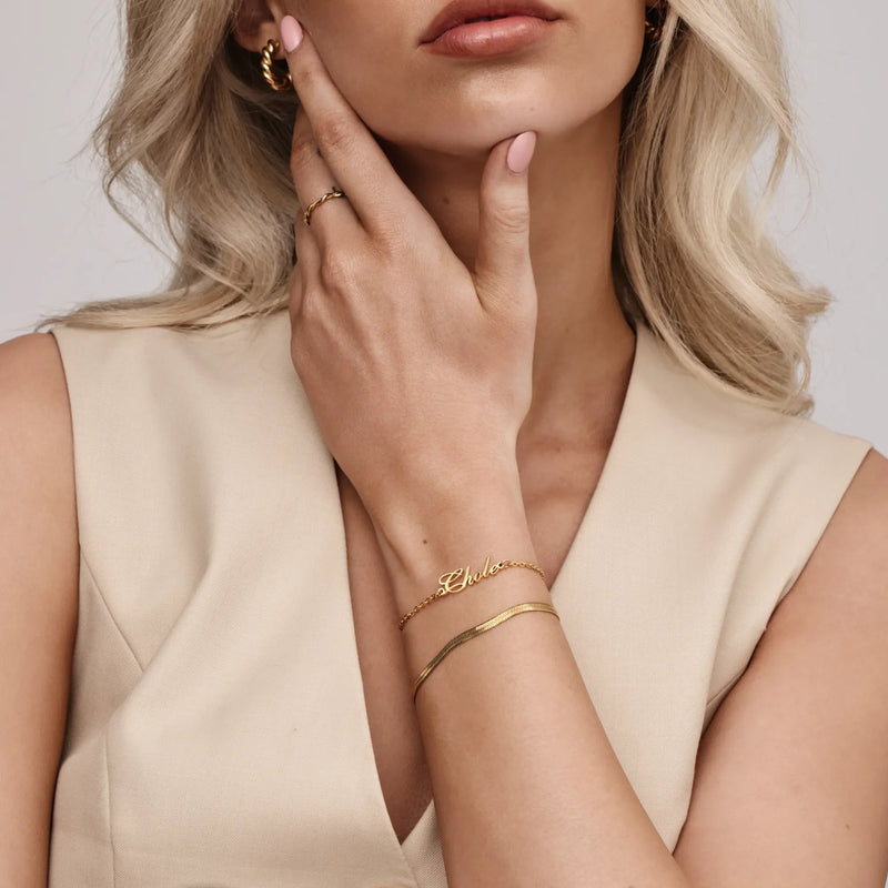 Bracelet Écriture Intime — vue 3