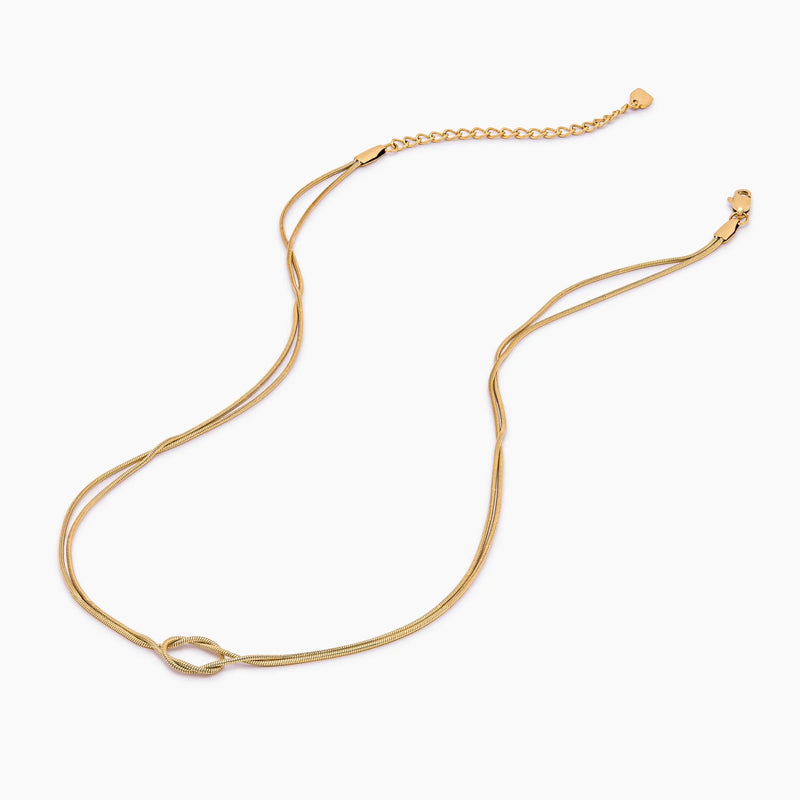 Collier Nœud Complice — vue 3