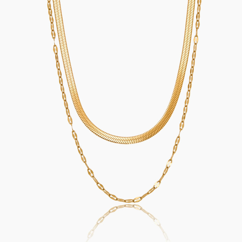 Collier Ruban Pailleté — vue 1