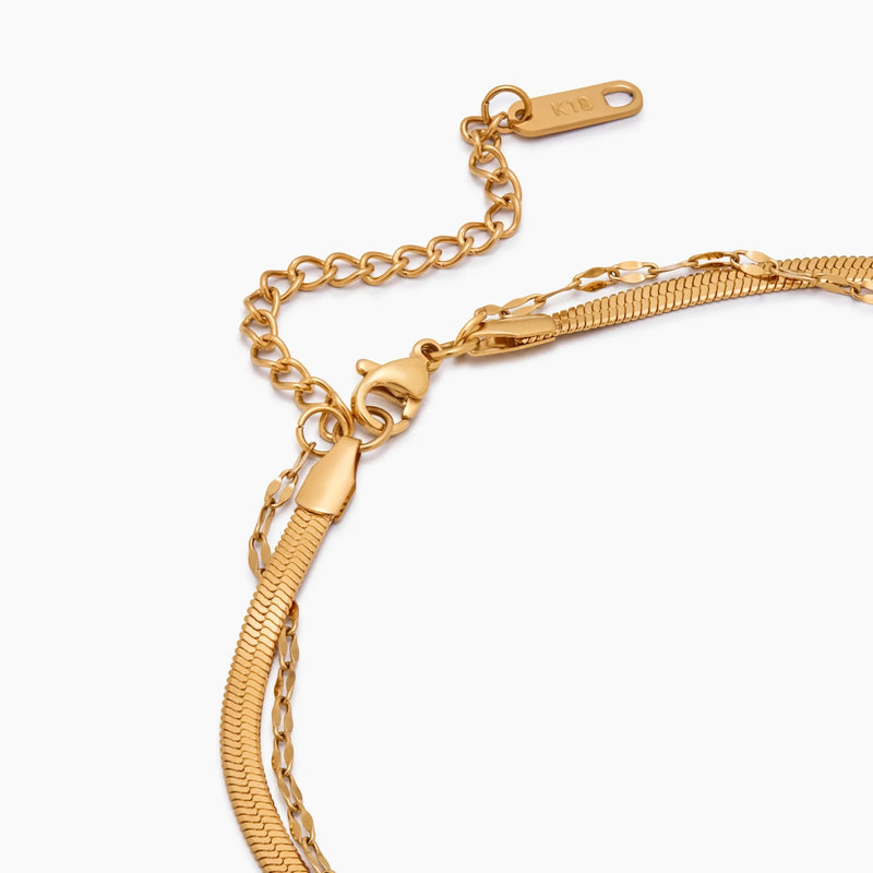 Collier Ruban Pailleté — vue 4