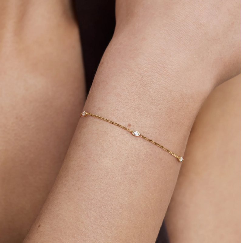 Bracelet Cristaux Élancés — vue 2