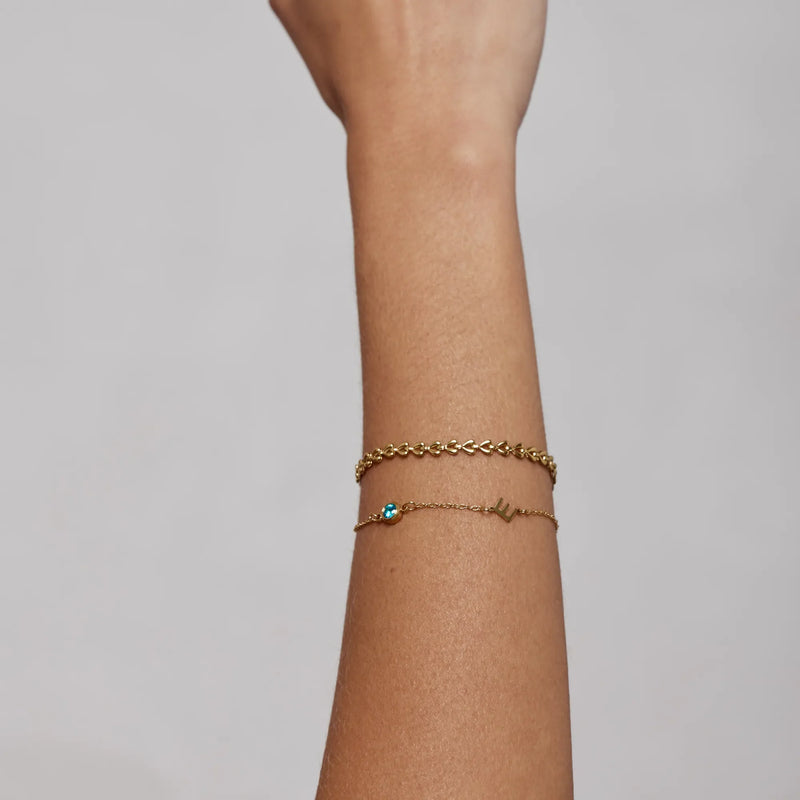 Bracelet Lettre Latérale — vue 3