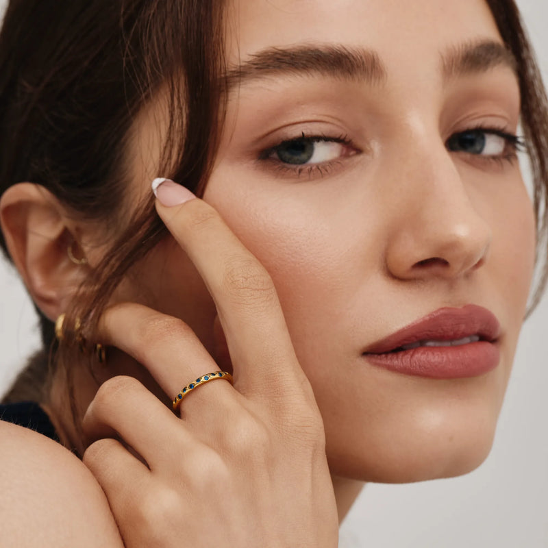 Bague Pierres Célestes — vue 2