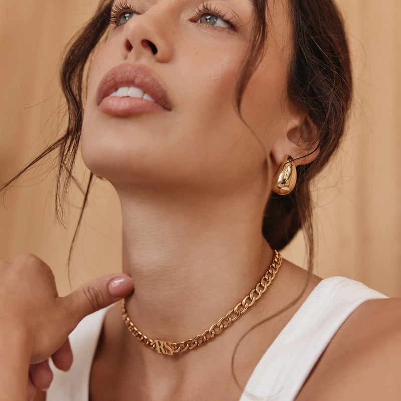 Collier Initiales Rapprochées — vue 5