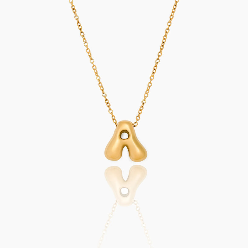 Collier Initiale Sculptée — vue 1