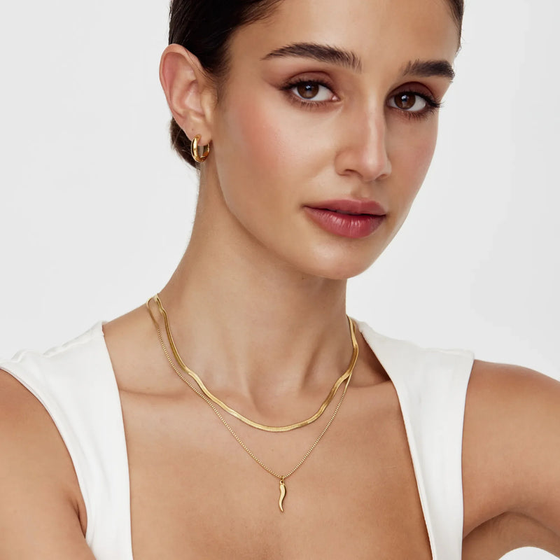 Collier Corne Chanceuse — vue 4