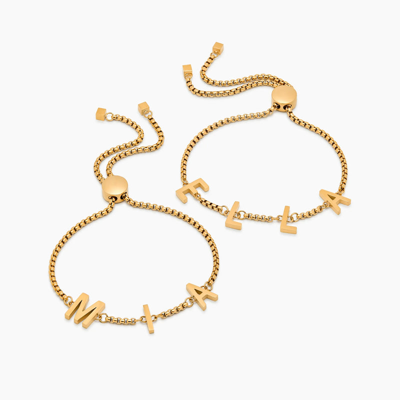 Bracelet Lettres Suspendues — vue 5
