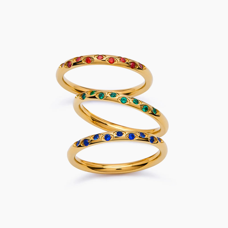 Bague Pierres Célestes — vue 5