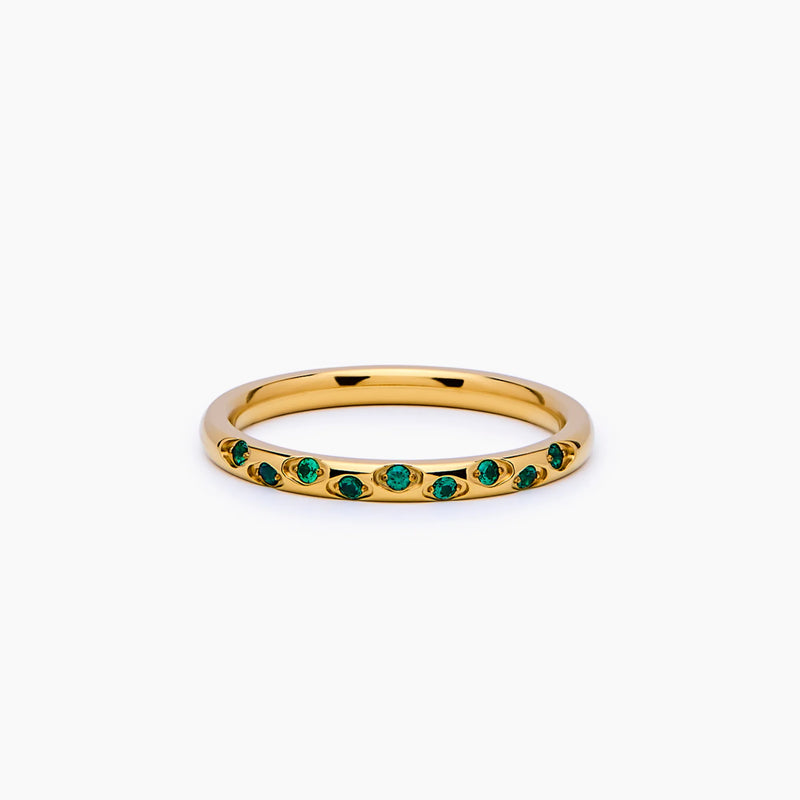 Bague Pierres Célestes — vue 1
