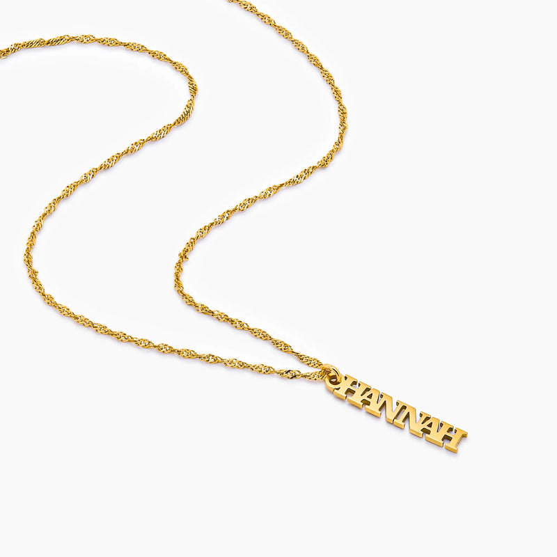 Collier Prénoms Entrelacés — vue 4