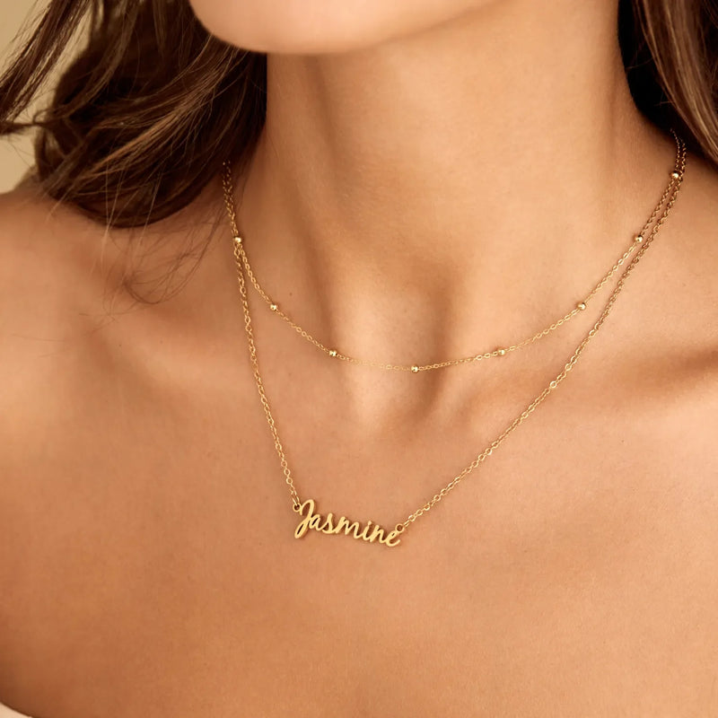 Collier Écriture Délicate — vue 2