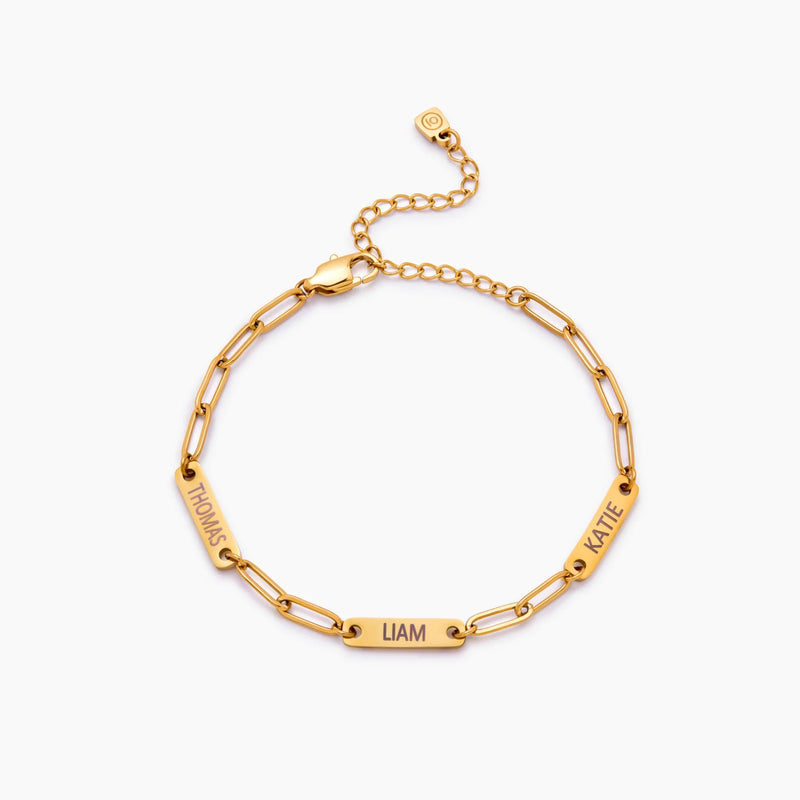 Bracelet Prénoms Liés — vue 1