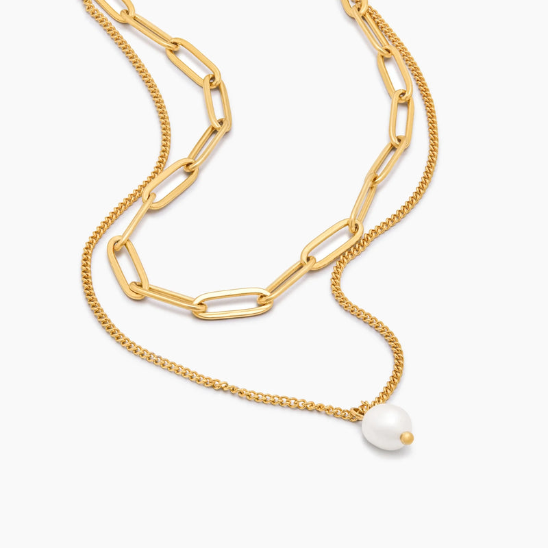 Collier Perle Doublée — vue 4