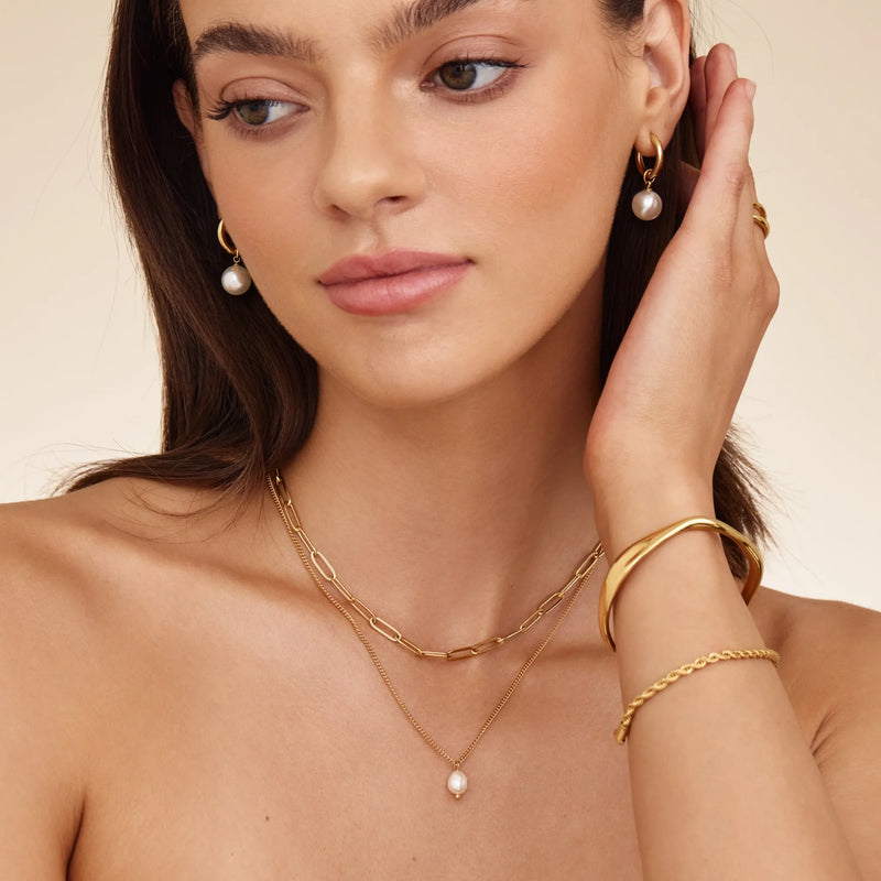 Collier Perle Doublée — vue 3