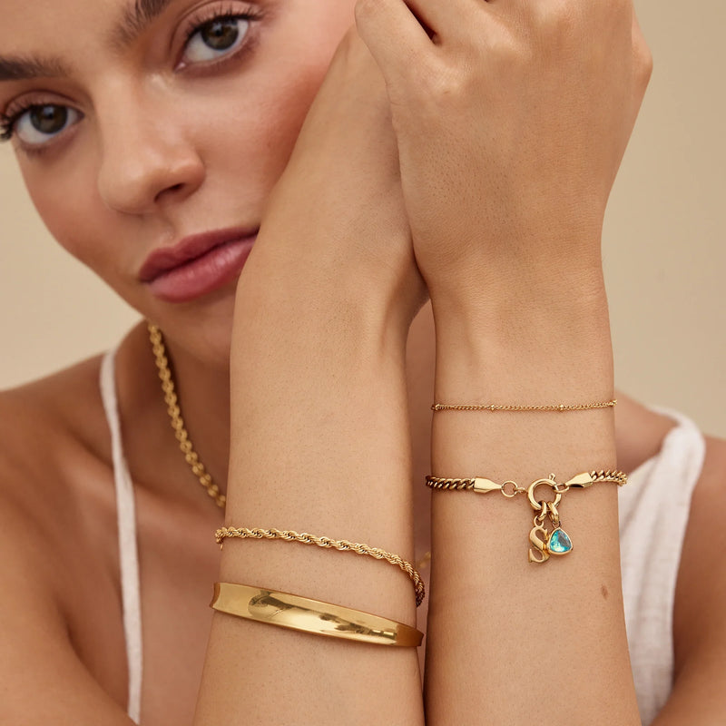Bracelet Perles Espacées — vue 2