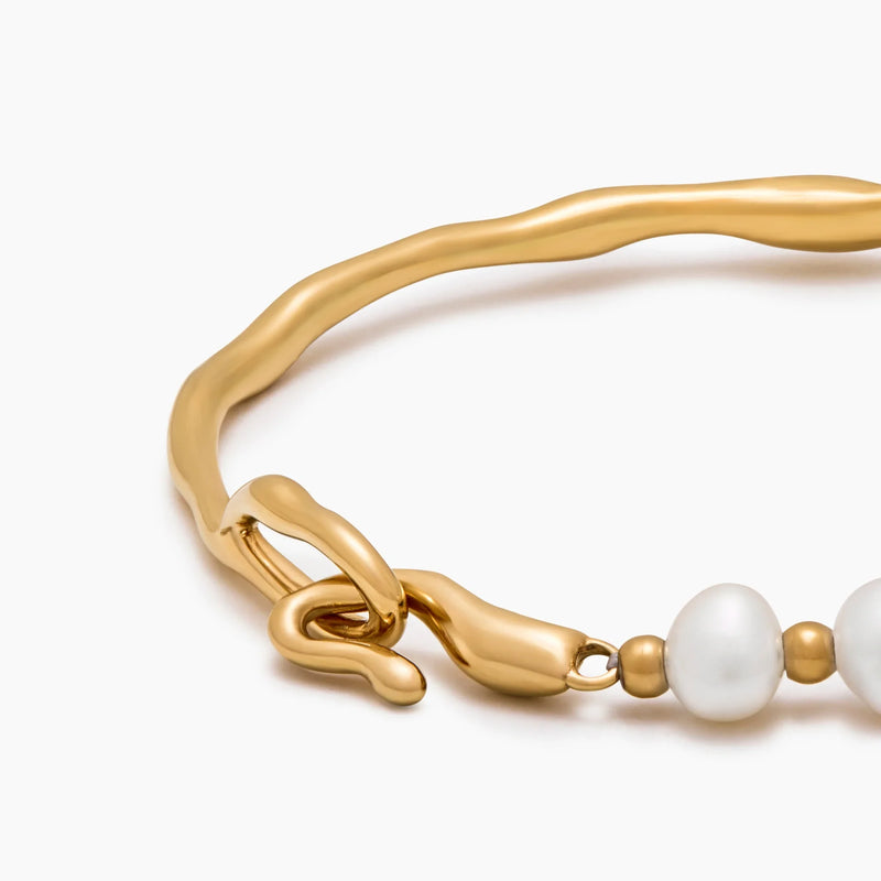 Bracelet Perles Asymétriques — vue 3