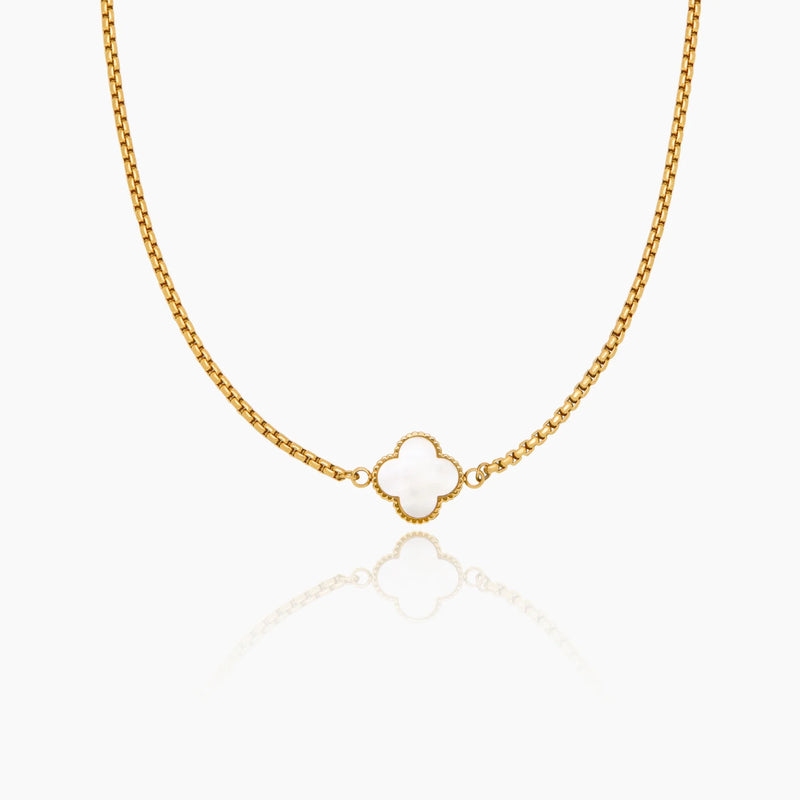 Collier Trèfle Irisé — vue 1