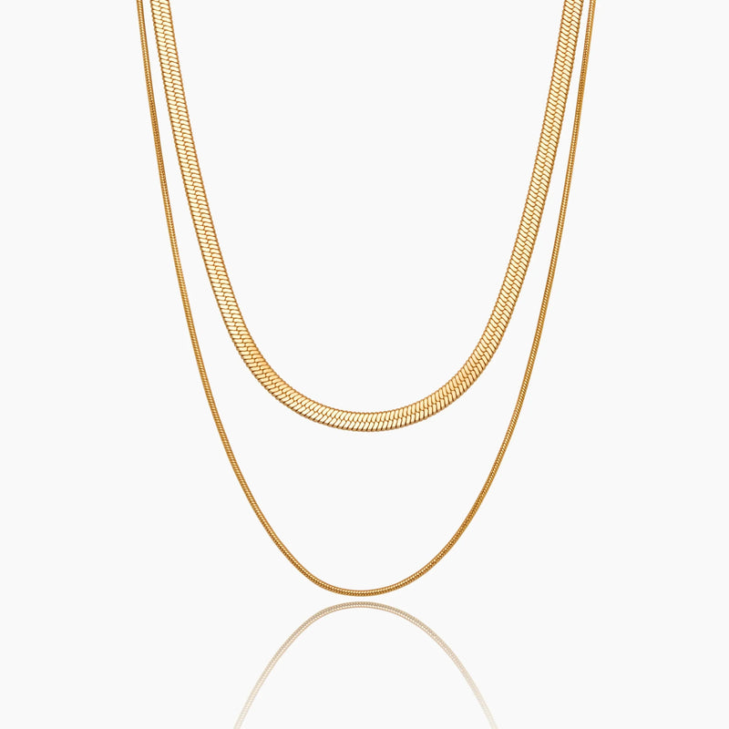 Collier Double Ruban — vue 4