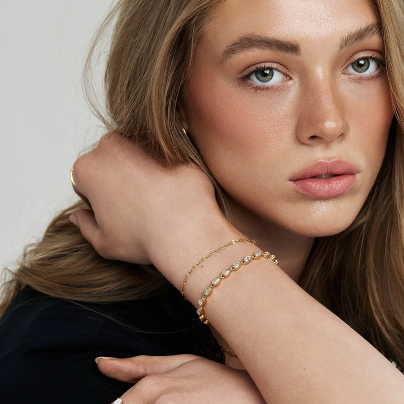 Bracelet Rivière Gouttes — vue 3
