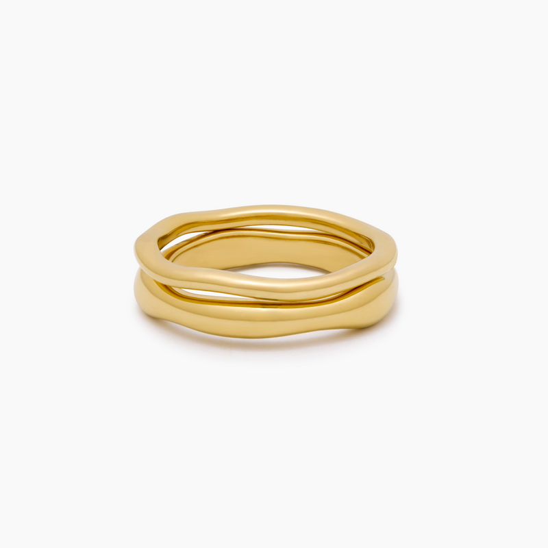 Bagues Duo Sculpté — vue 4