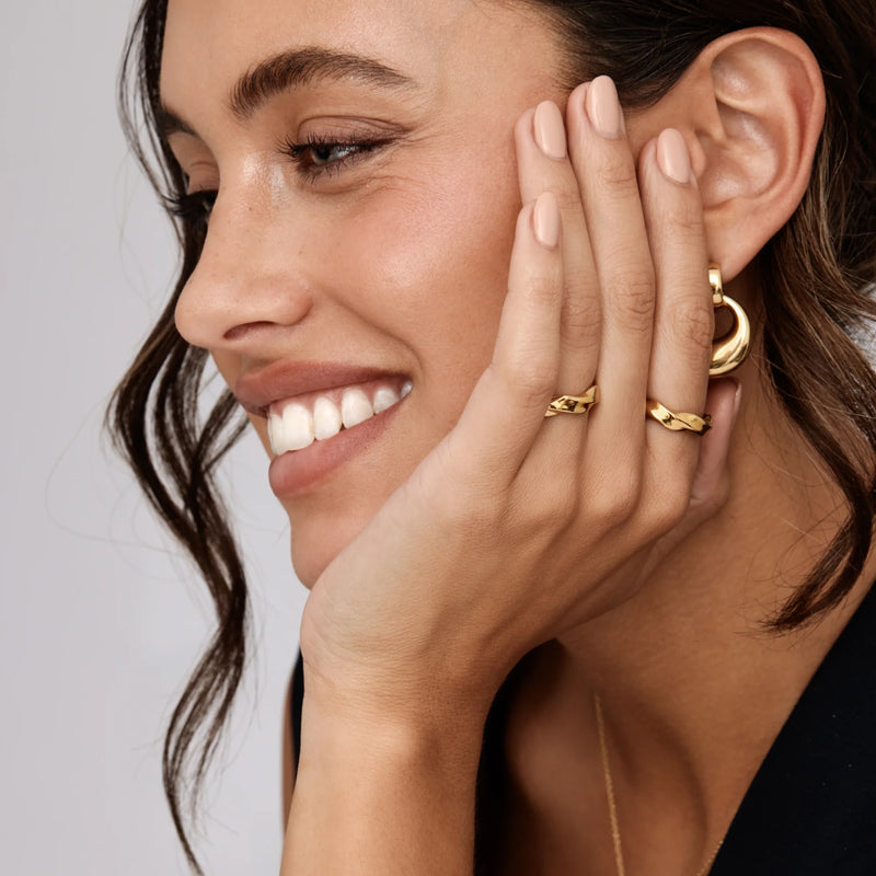Bague Vague Entrelacée — vue 5