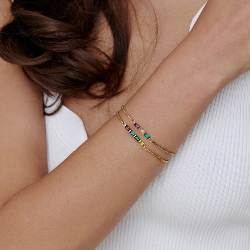 Bracelet Baguettes Complices — vue 2