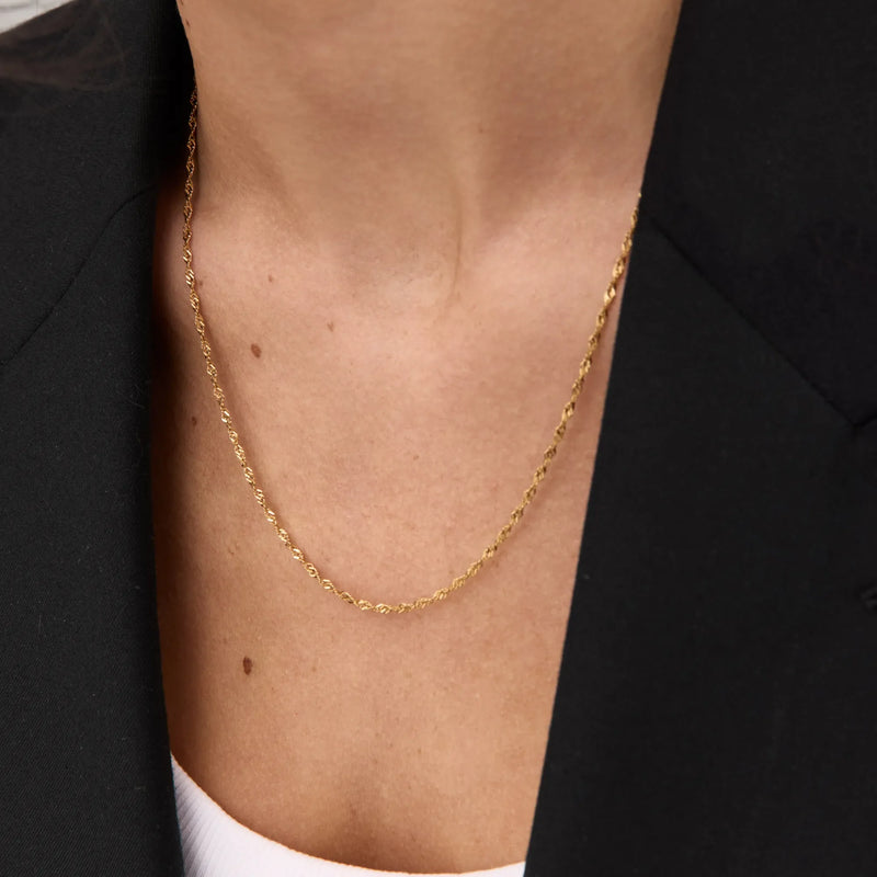 Collier Spirale Fine — vue 2