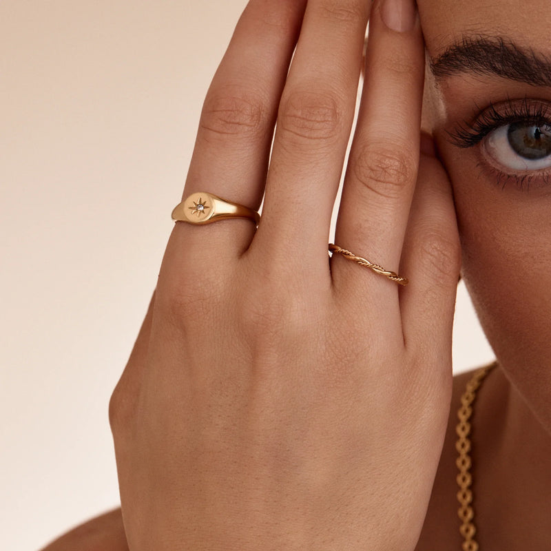 Bague Fines Torsades — vue 3