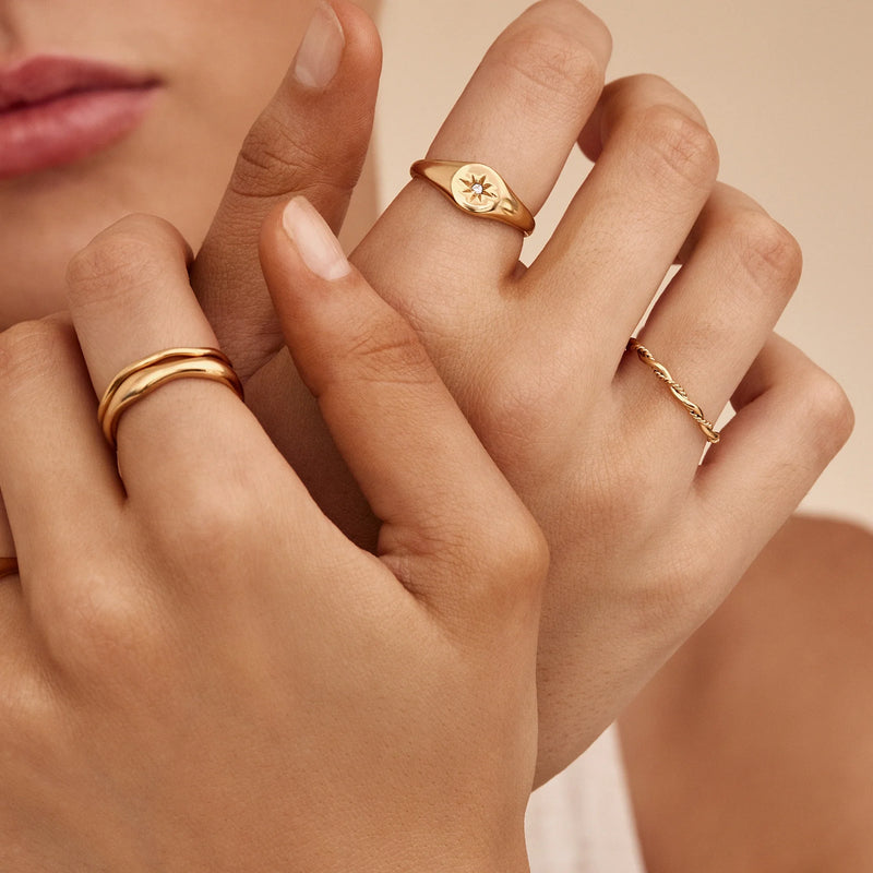 Bague Fines Torsades — vue 5