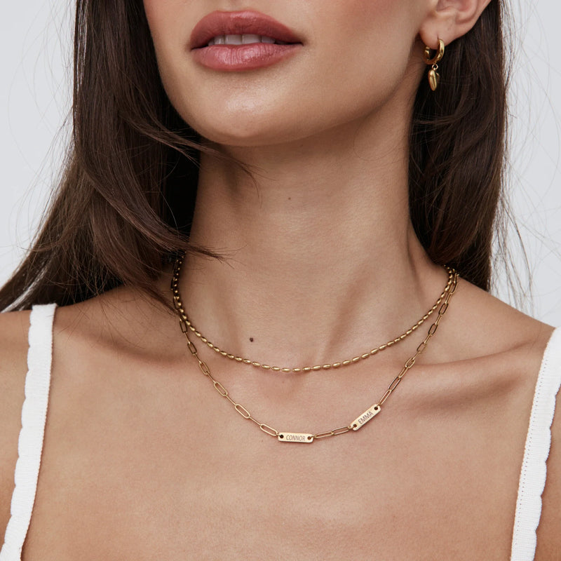 Collier Plaques Précieuses — vue 2