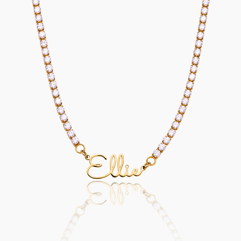 Collier Prénom Étincelant — vue 1
