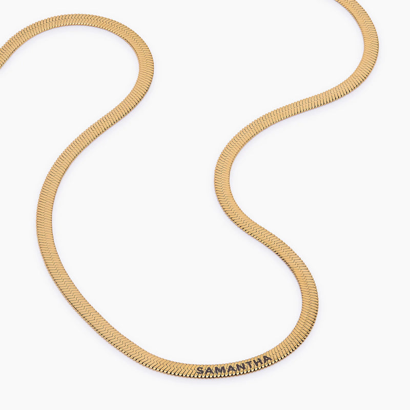 Collier Ruban Gravé — vue 4
