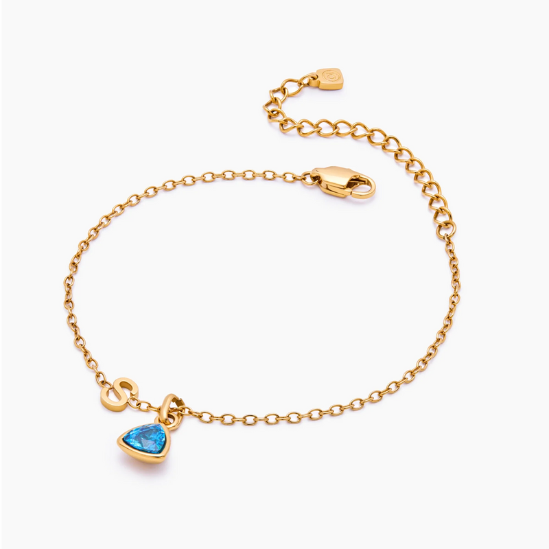 Bracelet Lettre Précieuse — vue 4