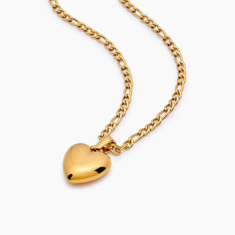Collier Cœur Bombé — vue 3