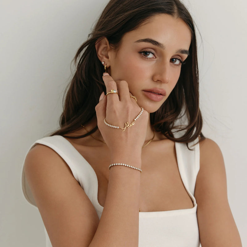 Bracelet Prénom Étincelant — vue 4