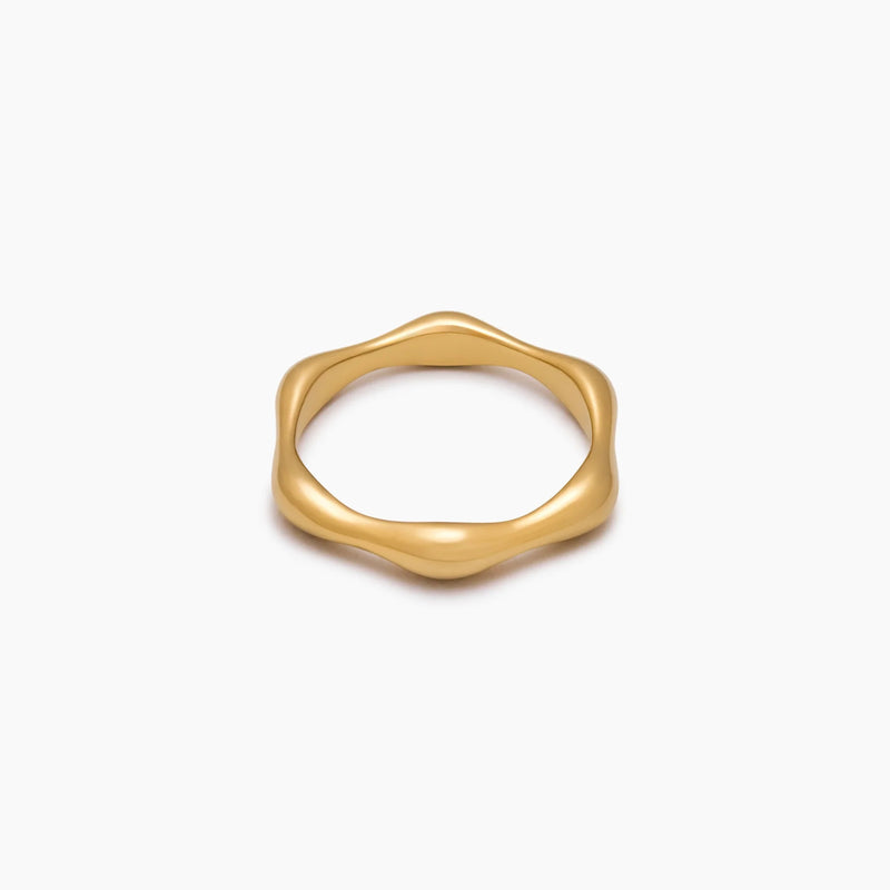 Bague Ondes Fluides — vue 1