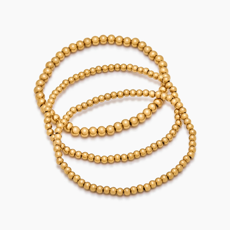 Bracelets Trio Perlé — vue 4