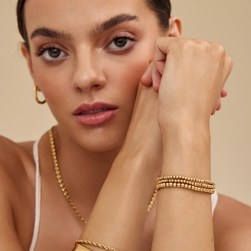Bracelets Trio Perlé — vue 5