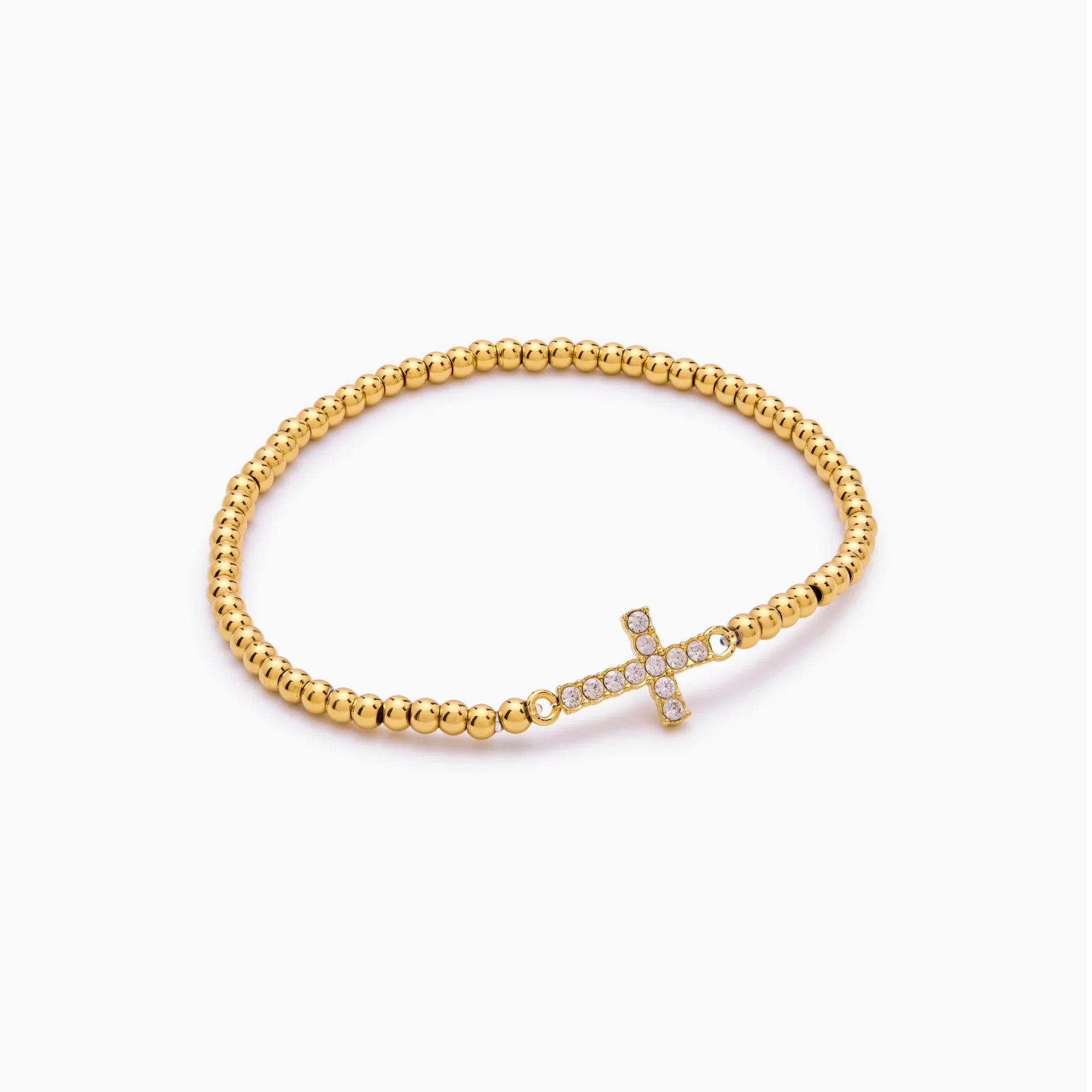 Bracelet Croix Pavée — vue 3