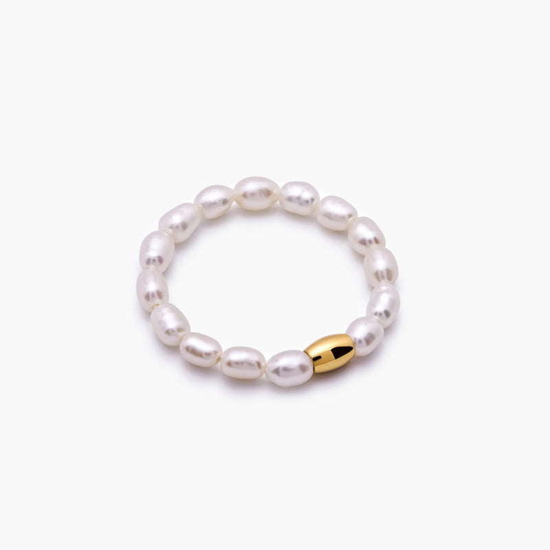 Bague Couronne Perlée — vue 2