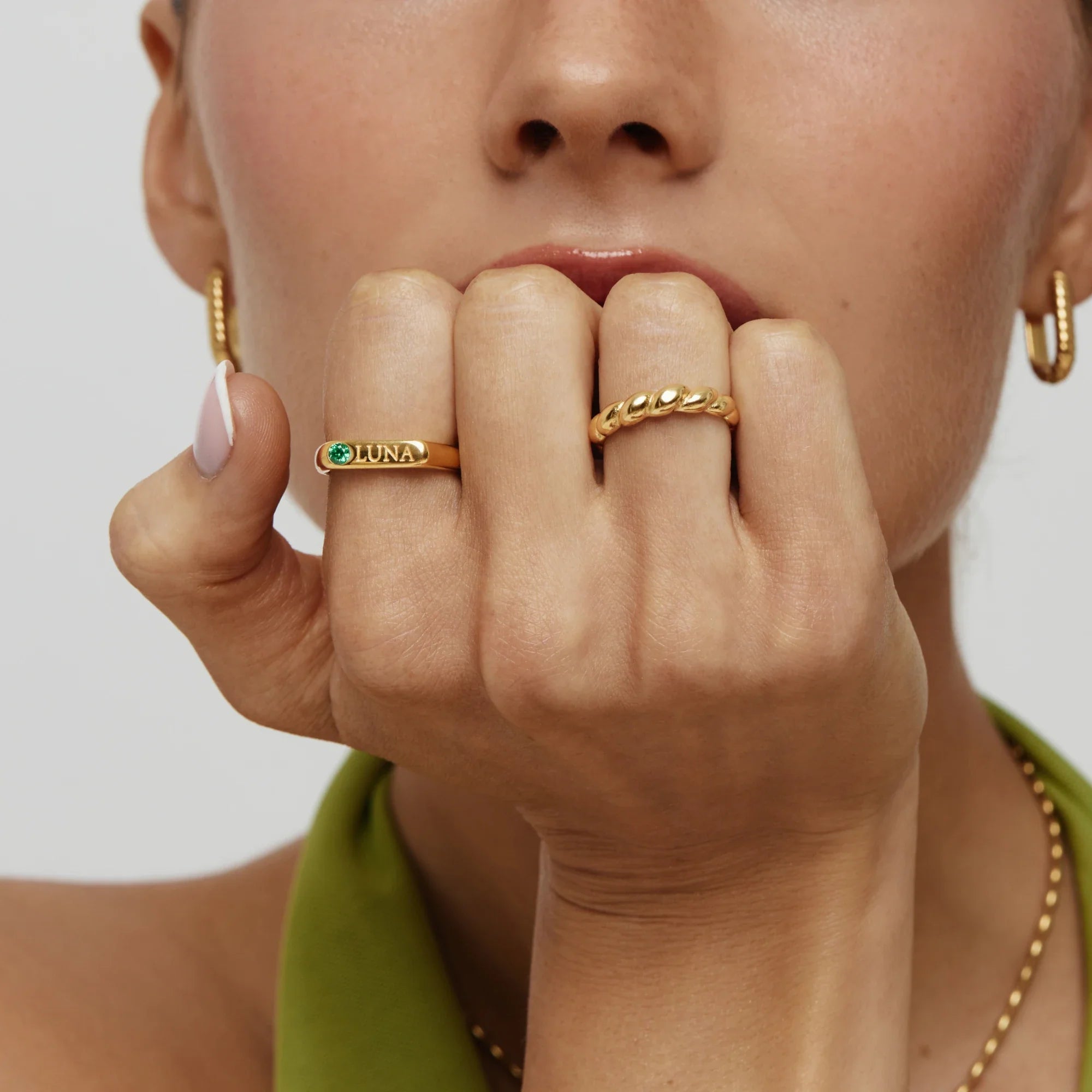Bague Souvenir Gravé — vue 2