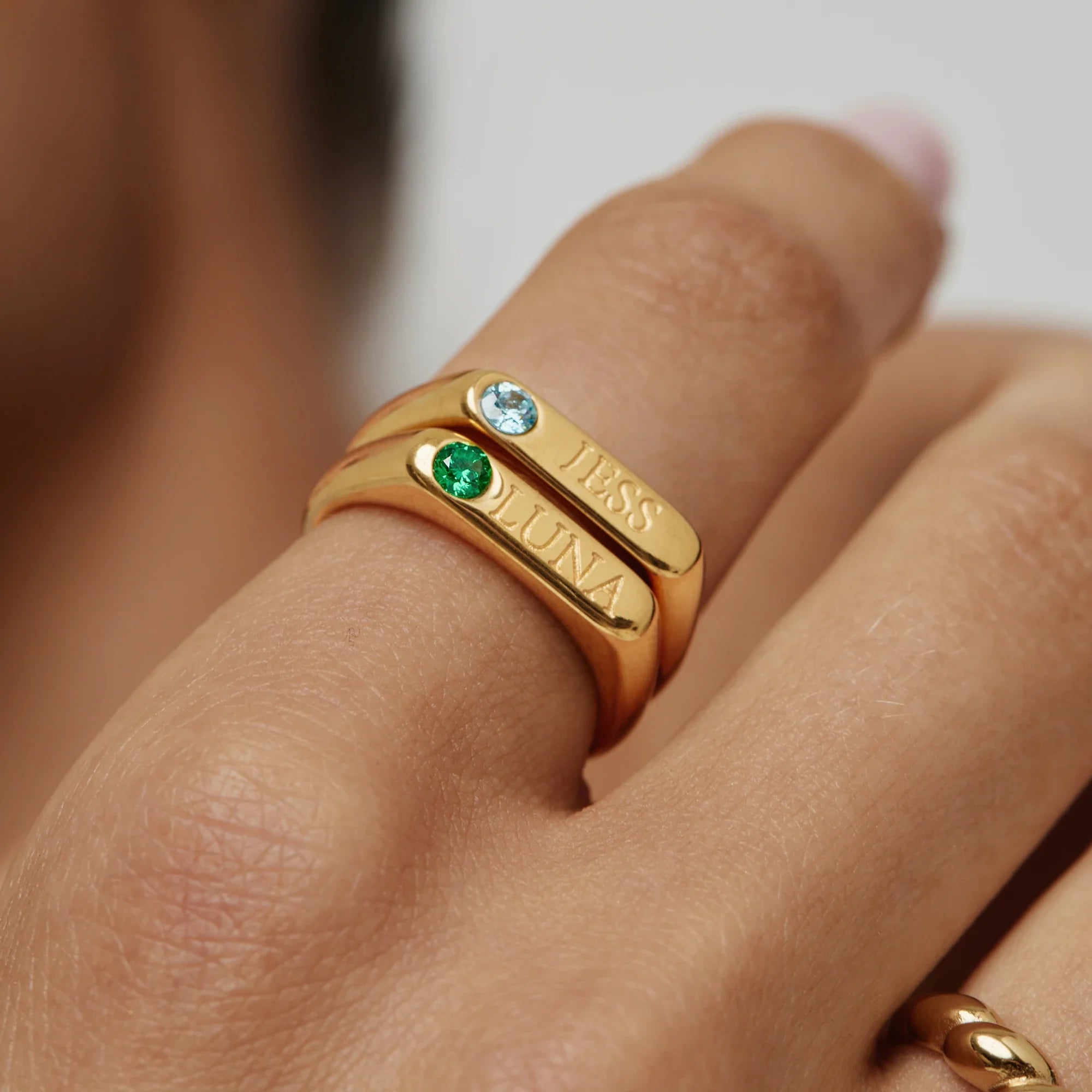 Bague Souvenir Gravé — vue 3