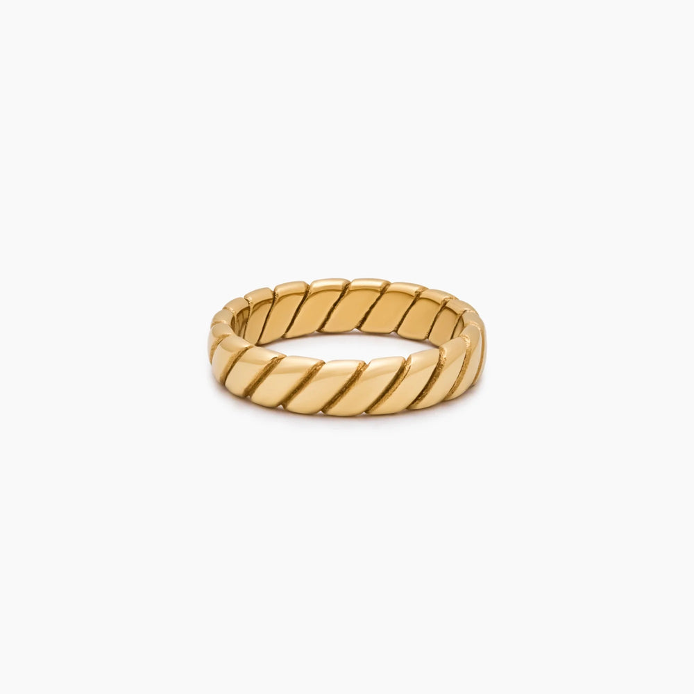 Bague Torsade Affirmée — vue 1