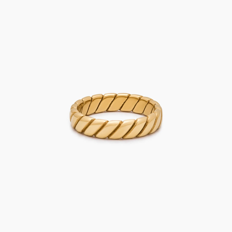 Bague Torsade Affirmée — vue 1