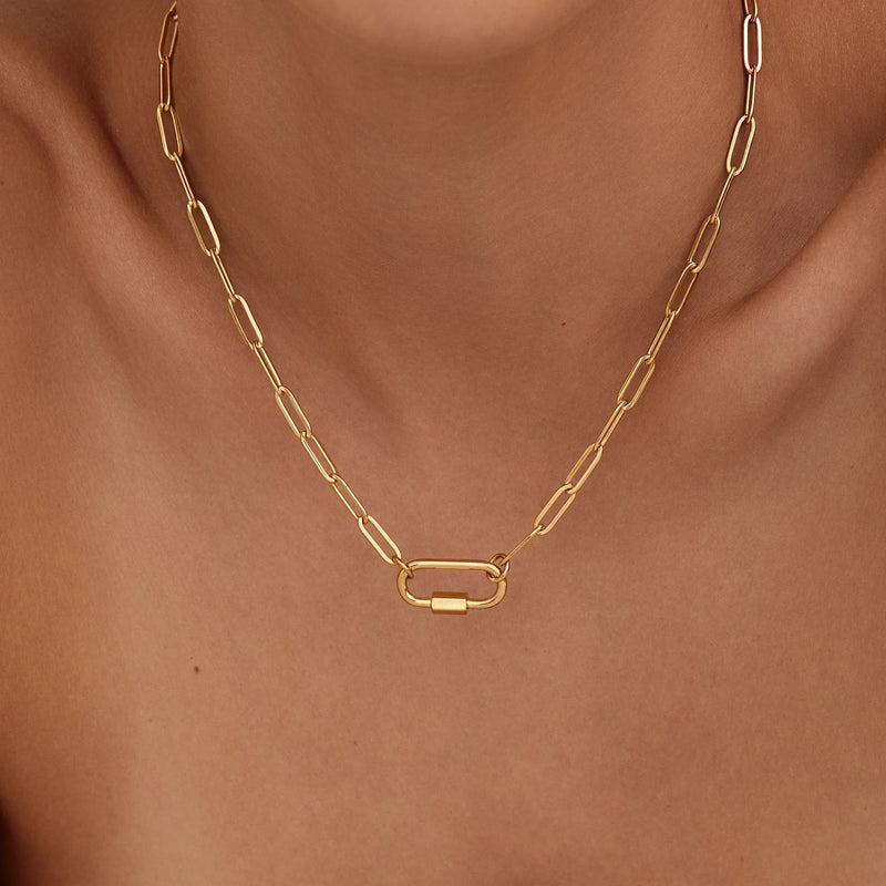 Collier Mousqueton Libre — vue 3
